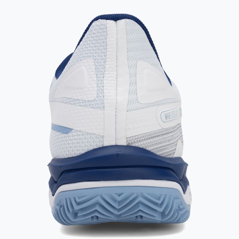 Dámské tenisové boty Mizuno Wave Exceed Light 2 CC white/ bellwether blue/ bel air blue 6