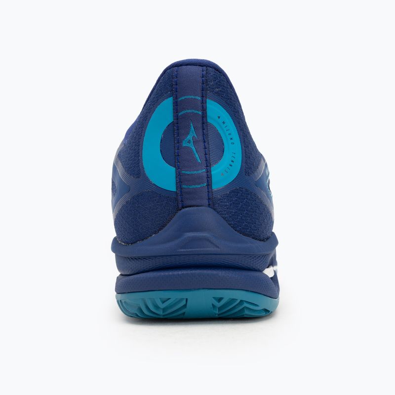 Pánské tenisové boty Mizuno Wave Exceed Tour 6 CC bellwether blue/ white/ fjord blue 6