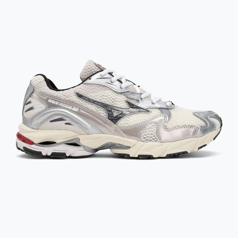Pánské boty Mizuno Wave Rider 10 mizuno snow white/black sand/ryth red 2