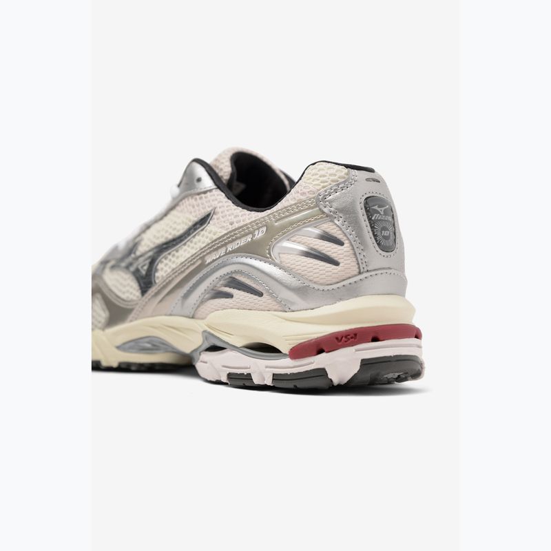 Pánské boty Mizuno Wave Rider 10 mizuno snow white/black sand/ryth red 8