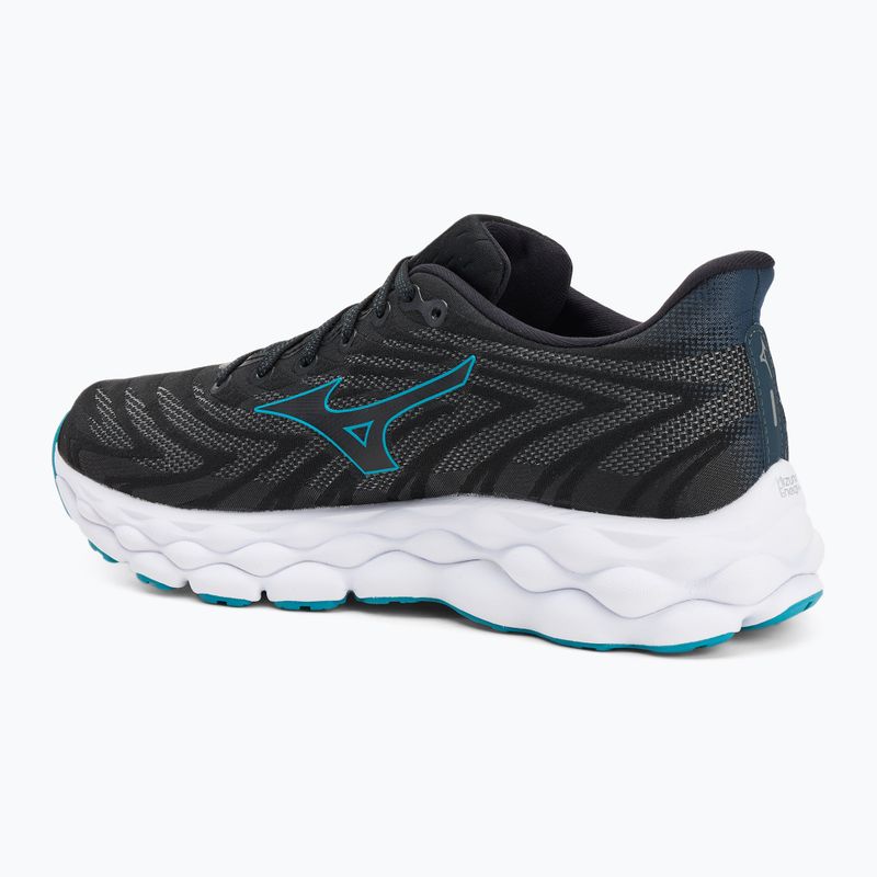 Pánské běžecké boty Mizuno Wave Sky 8 black/black/ enamel blue 3