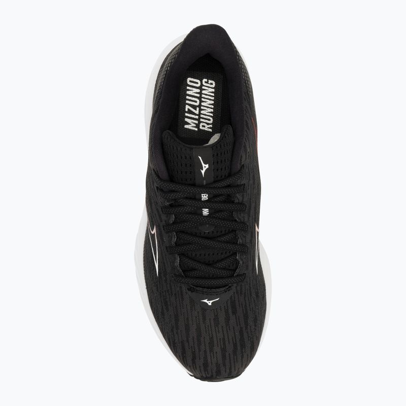 Pánské běžecké boty  Mizuno Wave Rider 28 black/white/ evening primrose 5