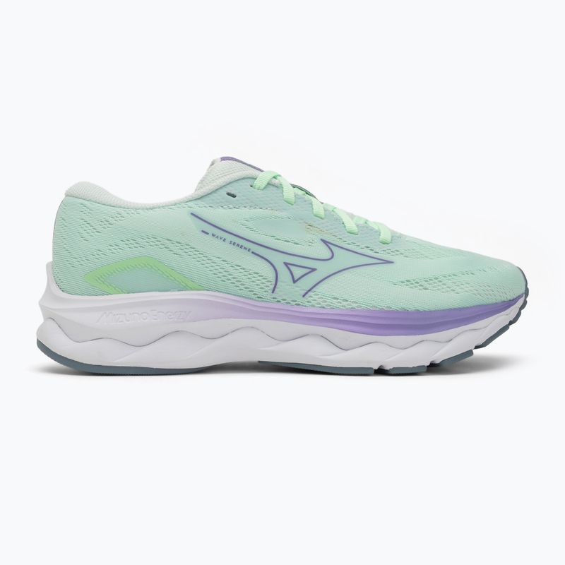 Dámské běžecké boty Mizuno Wave Serene neo mint/paisley purple/citadel 2