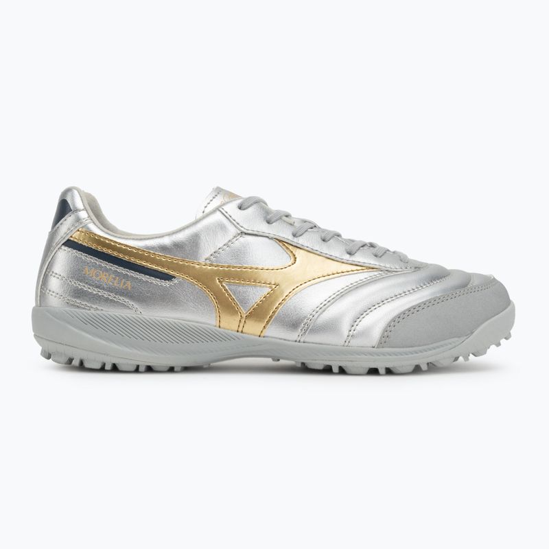 Pánské kopačky Mizuno Morelia Sala Pro TF galaxy silver/gold/gold 2