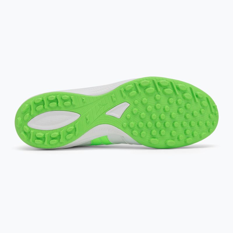 Pánské kopačky Mizuno Morelia Sala Pro TF white/neon green/galaxy silver 4