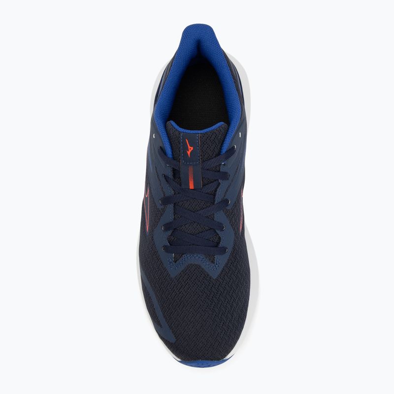 Běžecké boty Mizuno Enerzy Runnerz peacoat/ignition red/reflection blue 5