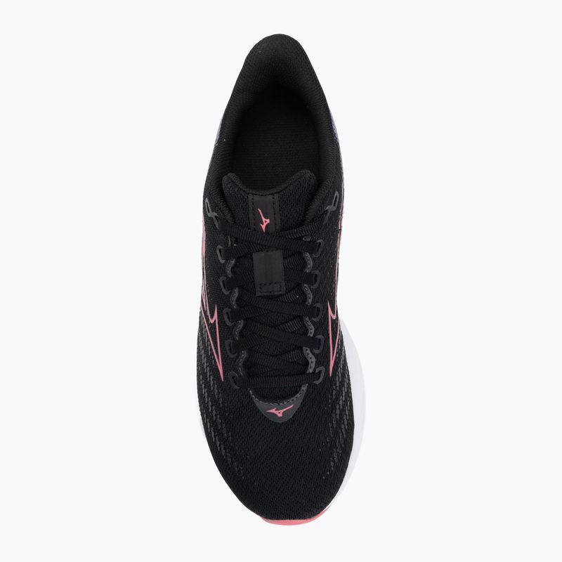 Dětské běžecké boty Mizuno Enerzy Rider Jr black/camelliarose/paisleypurple 5