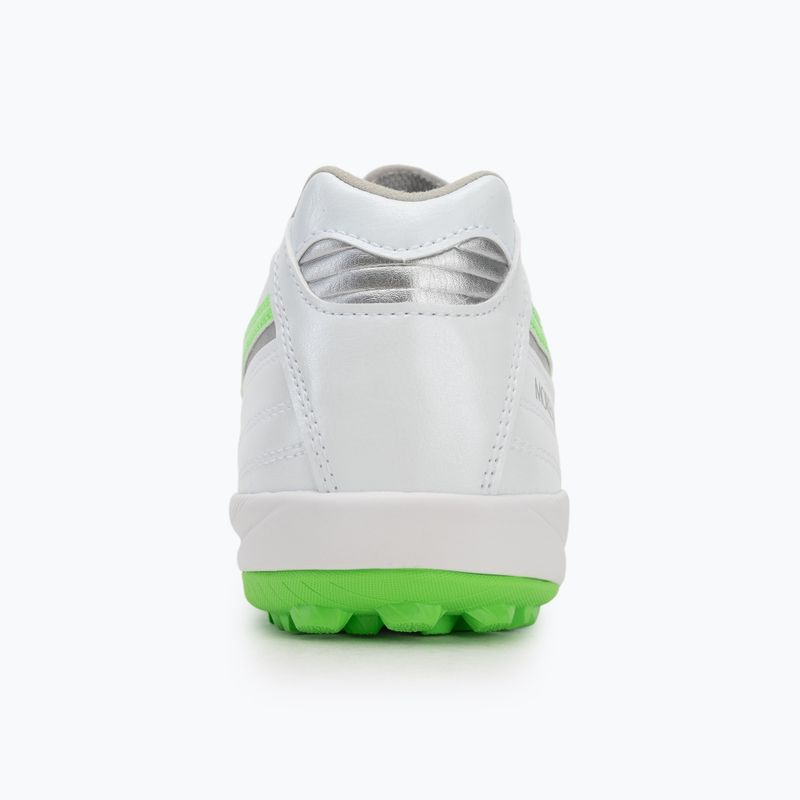 Pánské kopačky Mizuno Morelia Sala Elite TF white/neon green/galaxy silver 6