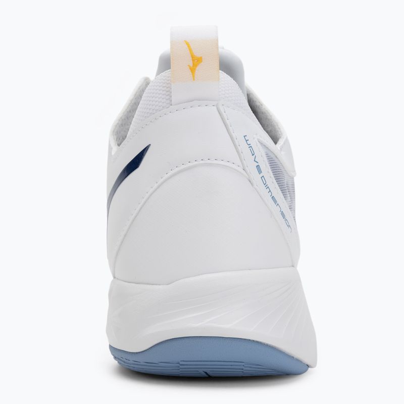 Volejbalové boty Mizuno Wave Dimension Mid bílé/bellwether modrá/belairblu 6