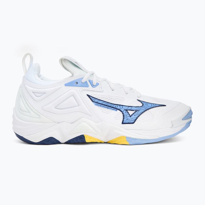 Volejbalové boty  Mizuno Wave Momentum 3 white/bellwether blue/bel air blue 2