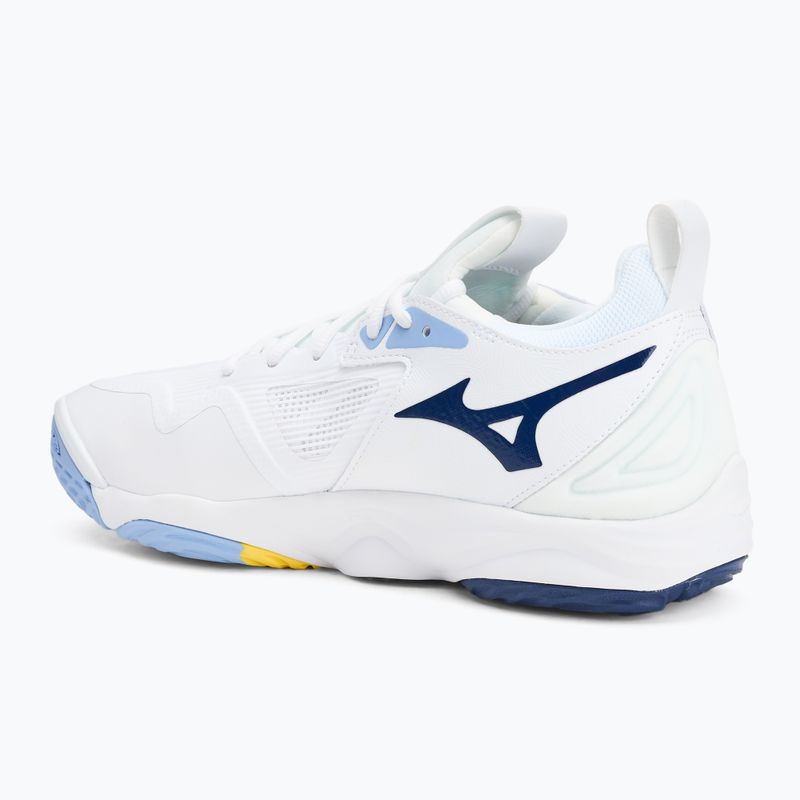 Volejbalové boty  Mizuno Wave Momentum 3 white/bellwether blue/bel air blue 3