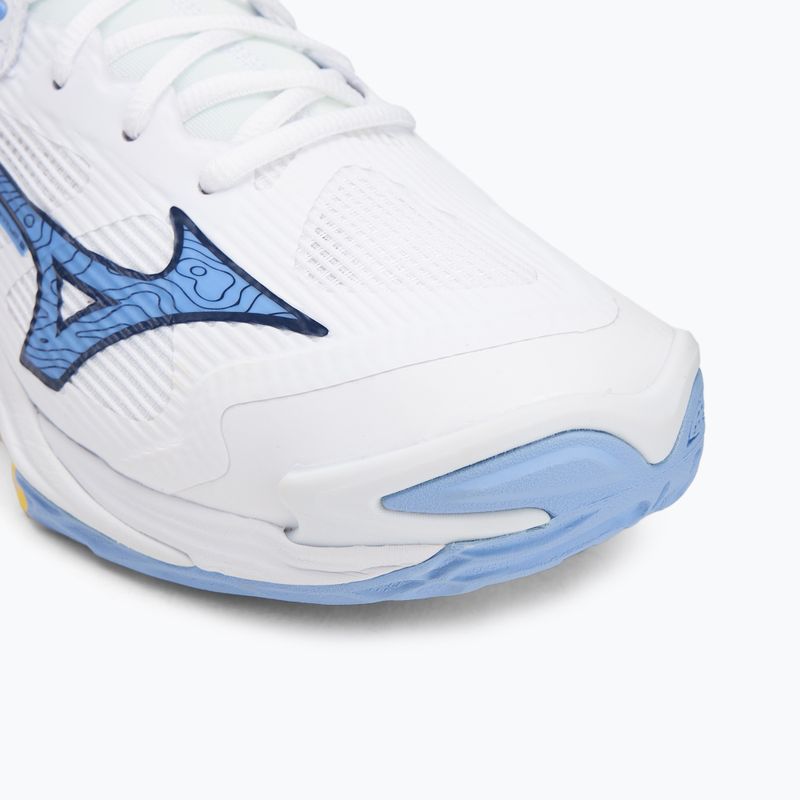 Volejbalové boty  Mizuno Wave Momentum 3 white/bellwether blue/bel air blue 7