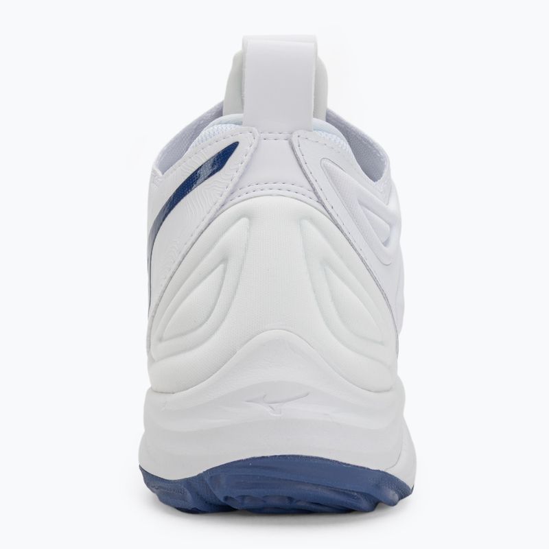 Volejbalové boty Mizuno Wave Momentum 3 Mid bílé/bellwether modré/belair modré 6