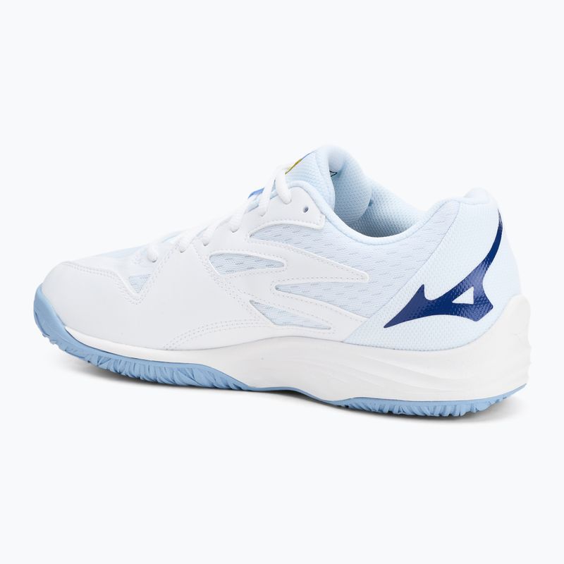 Volejbalové boty  Mizuno Thunder Blade Z white/bellwether blue/bel air blue 3