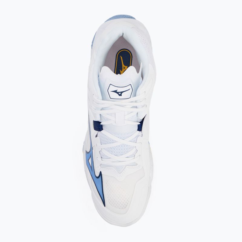 Volejbalové boty  Mizuno Wave Lightning Z8 Mid white/bellwether blue/bel air blue 5