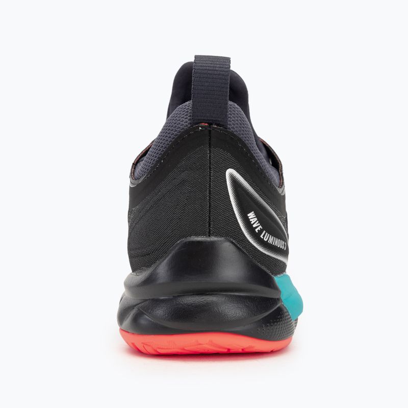 Volejbalové boty  Mizuno Wave Luminous 3 black/neon flame/peacock blue 6