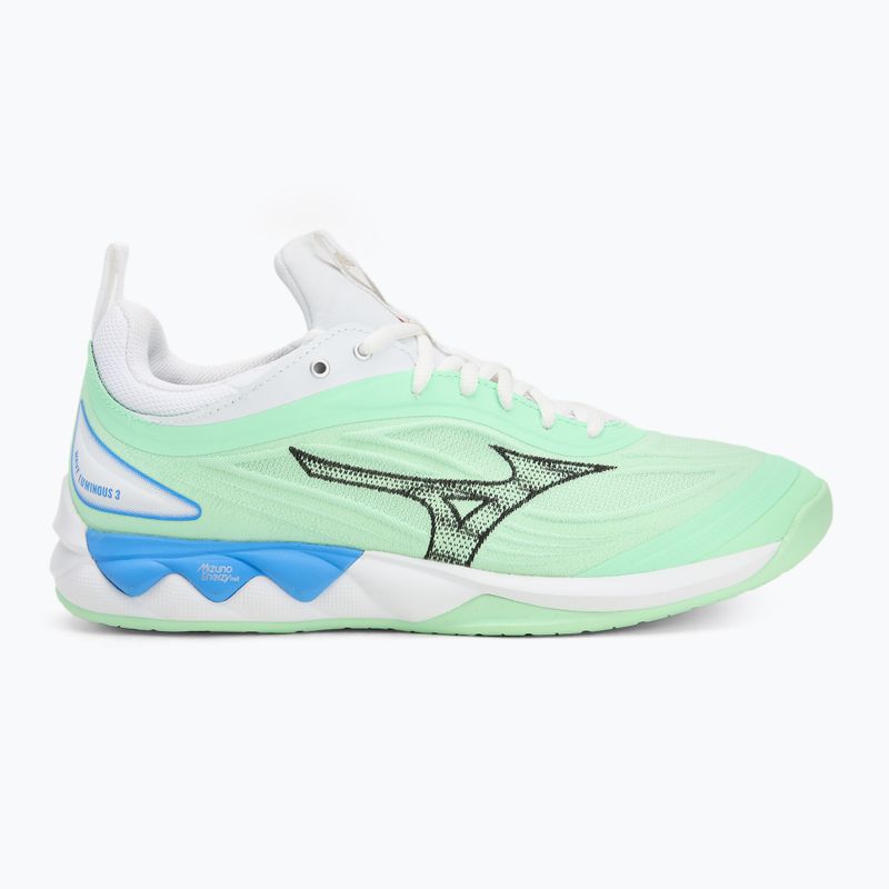 Volejbalové boty  Mizuno Wave Luminous 3 neo mint/black/frontier blue 2