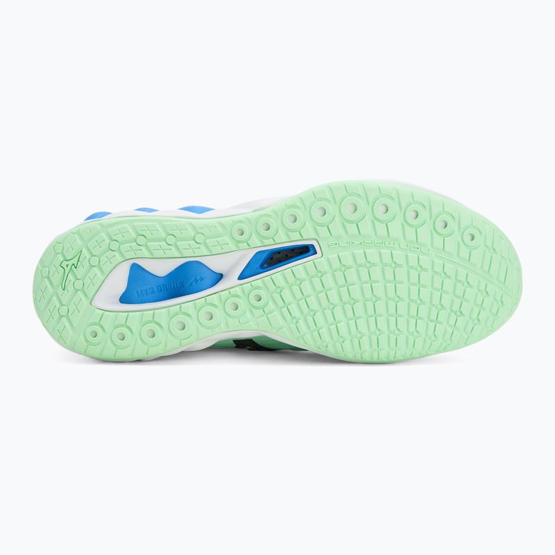 Volejbalové boty  Mizuno Wave Luminous 3 neo mint/black/frontier blue 4