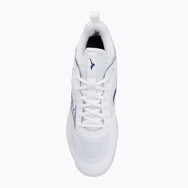 Volejbalové boty Mizuno Wave Luminous 3 bílé/bellwether modrá/belairblu 5
