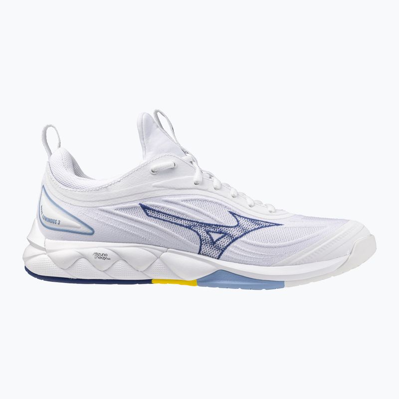 Volejbalové boty Mizuno Wave Luminous 3 bílé/bellwether modrá/belairblu 8