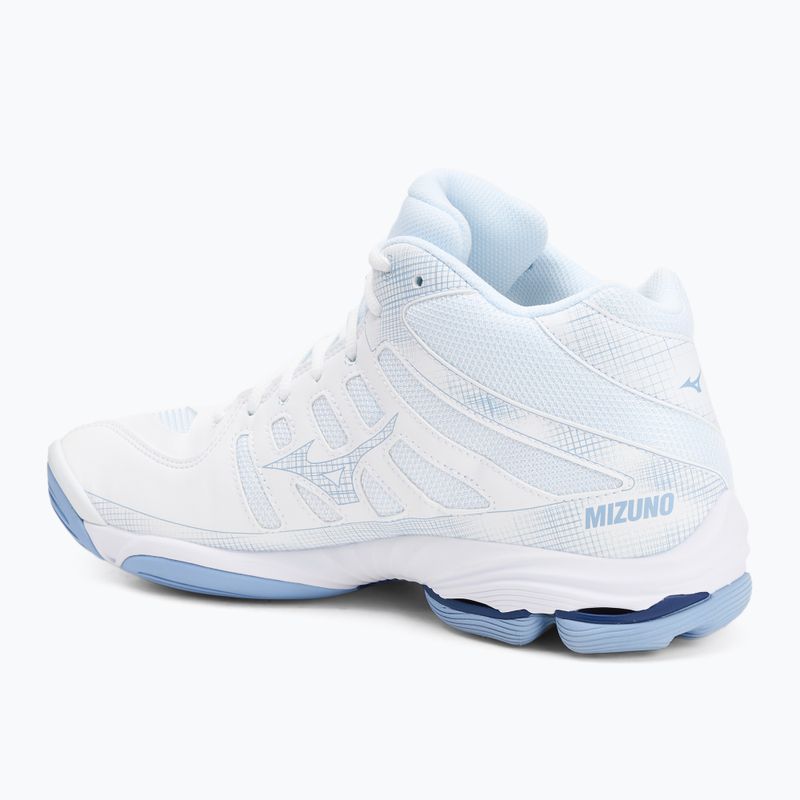 Volejbalové boty  Mizuno Wave Voltage 2 Mid white/bellwether blue/bel air blue 3