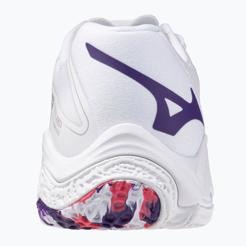 Dámské volejbalové boty Mizuno Wave Lightning Z8 bílé/fialová indigo/camelliaros 10