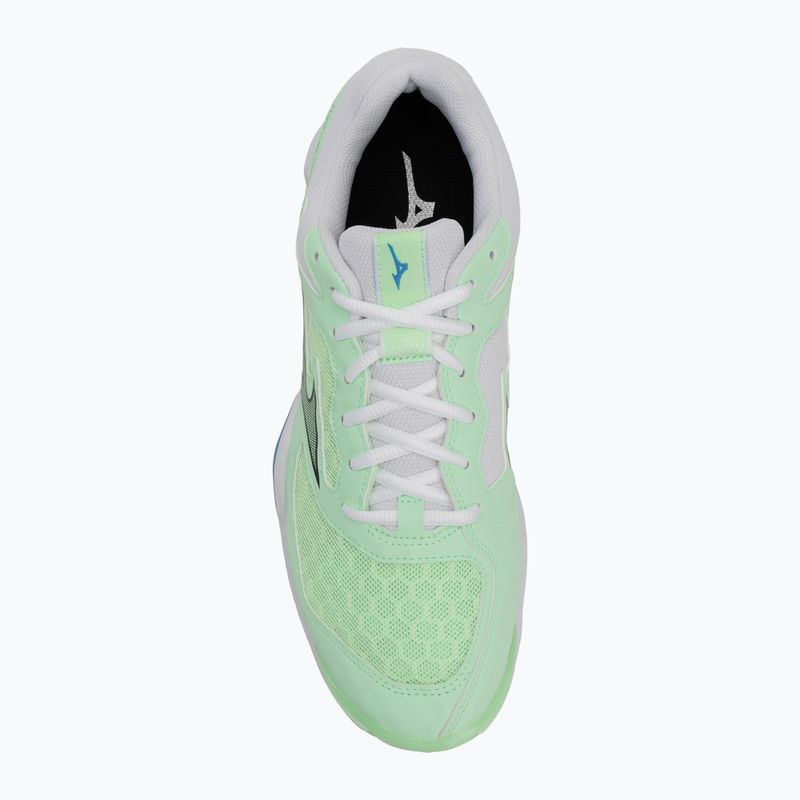 Boty na házenou Mizuno Wave Phantom 3 neo mint / black/frontier blue  5