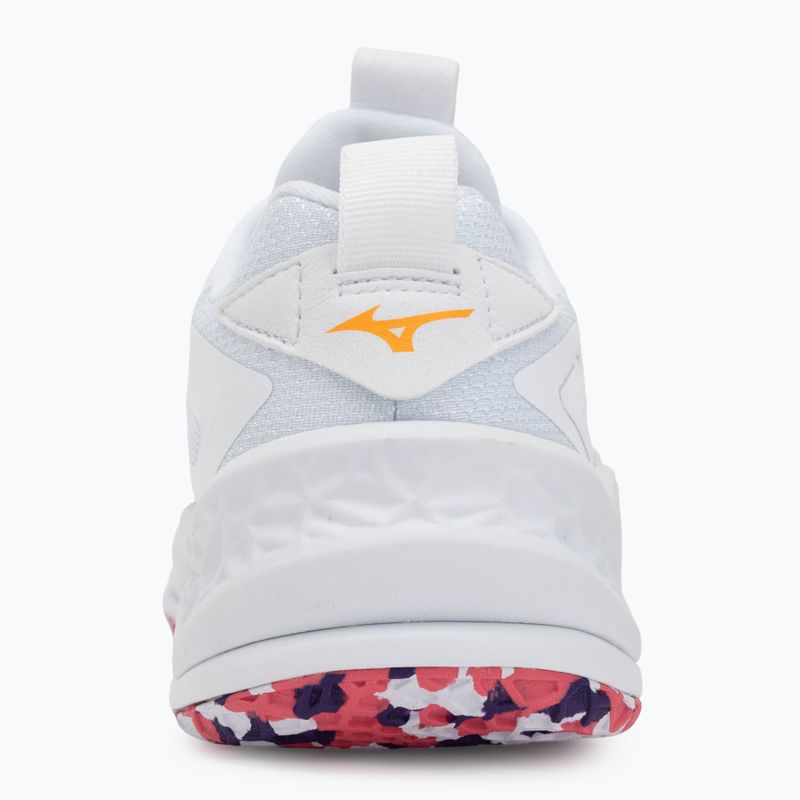 Boty na házenou Mizuno Wav Stealth Neo 2 white/violet indigo/camellia rose 6