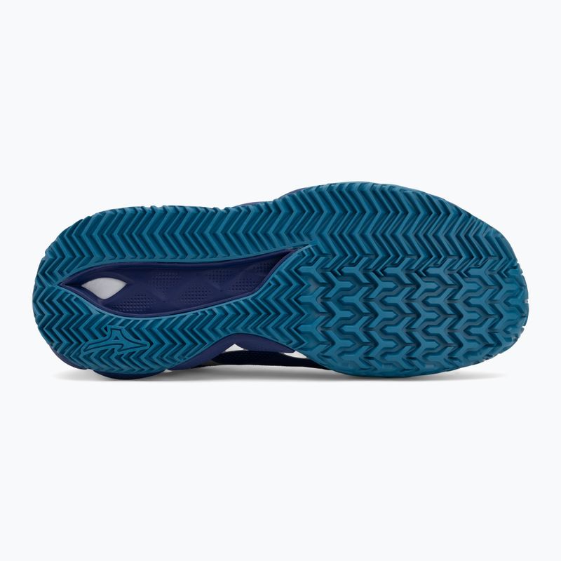 Pánské tenisové boty Mizuno Wave Enforce Tour 2 CC bellwether blue/ white/ fjord blue 4