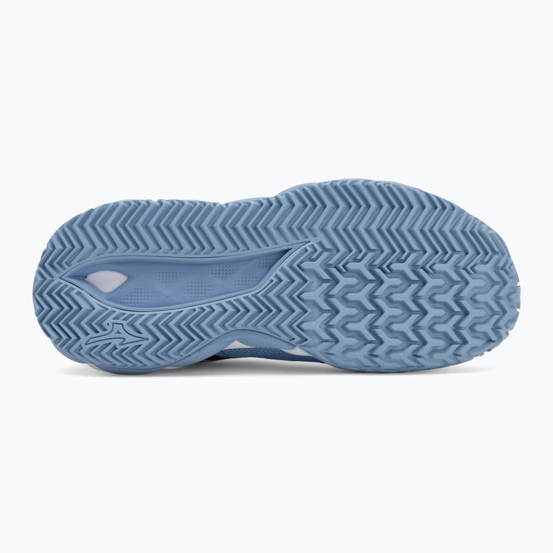 Dámské tenisové boty Mizuno Wave Enforce Tour 2 CC bel air blue/ white/ bellwether blue 4