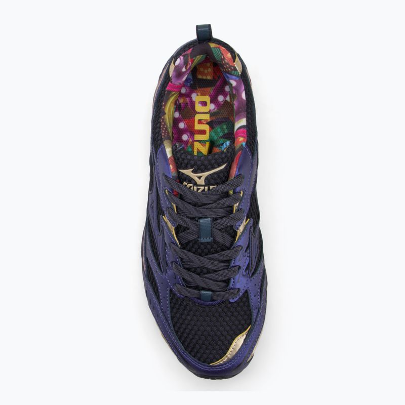 Boty Mizuno MXR black/black/cadmium orange 5