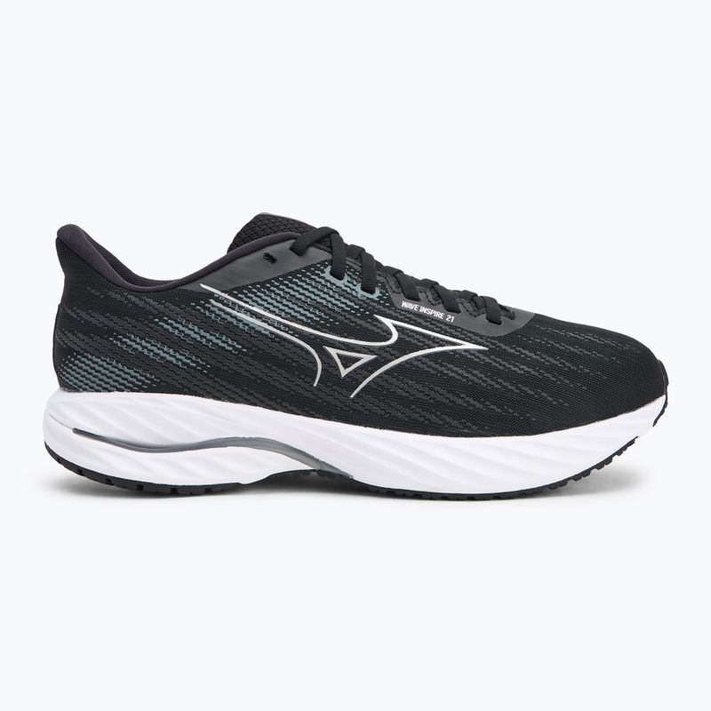 Pánské běžecké boty Mizuno Wave Inspire 21 black/silver/metallic gray 2