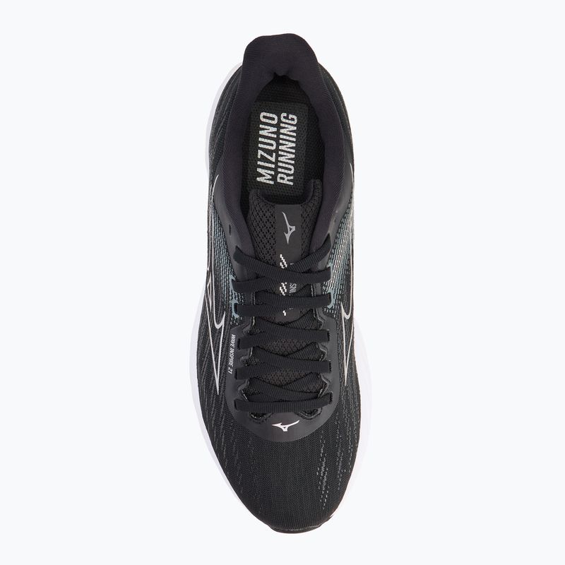 Pánské běžecké boty Mizuno Wave Inspire 21 black/silver/metallic gray 5