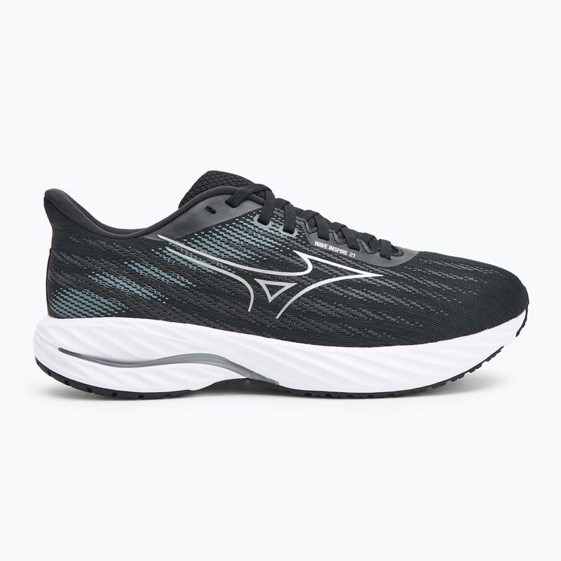 Pánské běžecké boty Mizuno Wave Inspire 21 2E black/silver/metallic gray 2