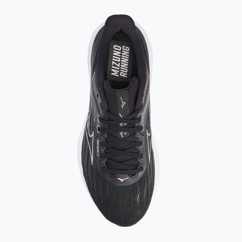Pánské běžecké boty Mizuno Wave Inspire 21 2E black/silver/metallic gray 5