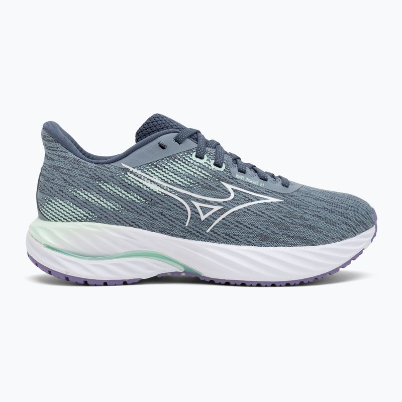 Dámské běžecké boty Mizuno Wave Inspire 21 tradewinds/white/neo mint 2