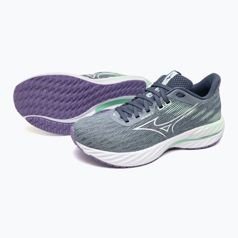 Dámské běžecké boty Mizuno Wave Inspire 21 tradewinds/white/neo mint 9