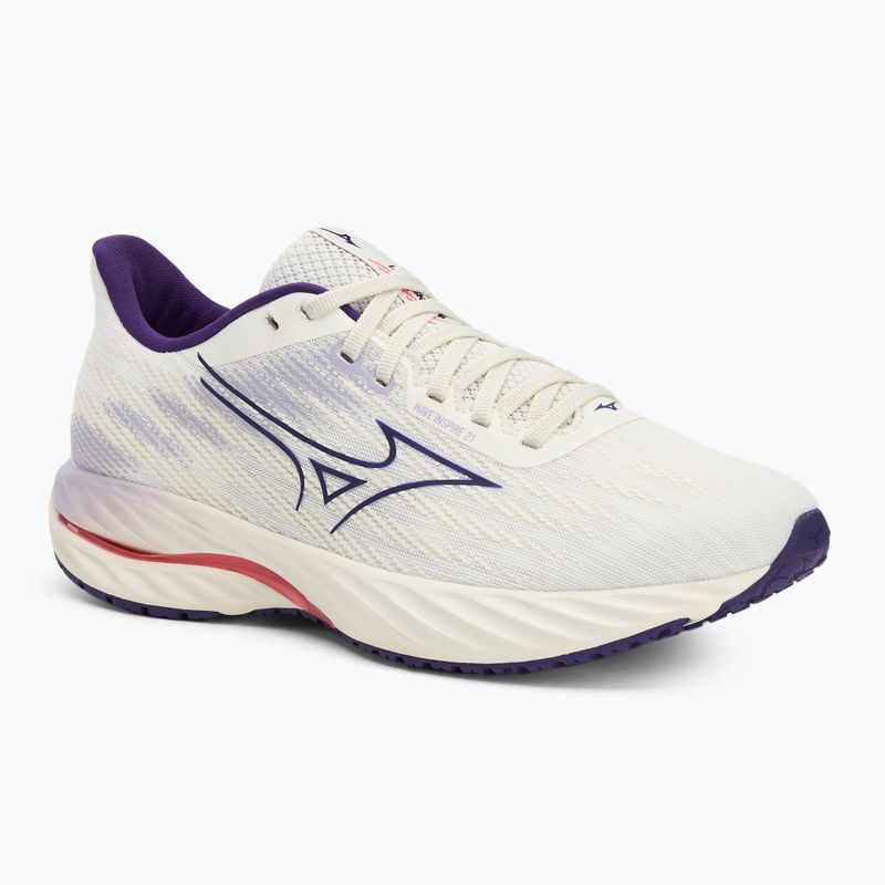 Dámské běžecké boty Mizuno Wave Inspire 21 snow white/vintage indigo/camellia rose
