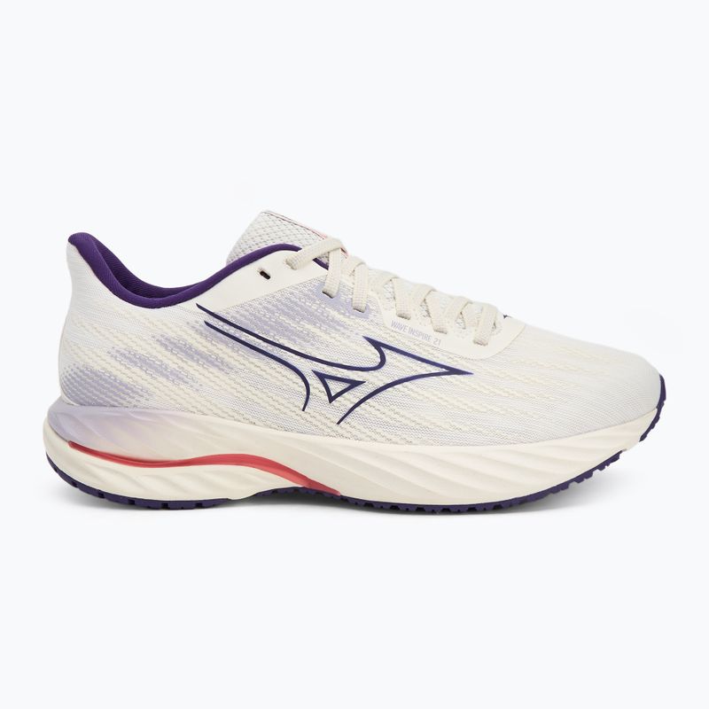 Dámské běžecké boty Mizuno Wave Inspire 21 snow white/vintage indigo/camellia rose 2