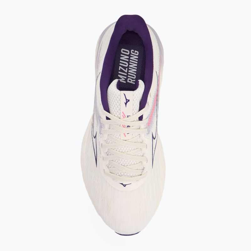 Dámské běžecké boty Mizuno Wave Inspire 21 snow white/vintage indigo/camellia rose 5