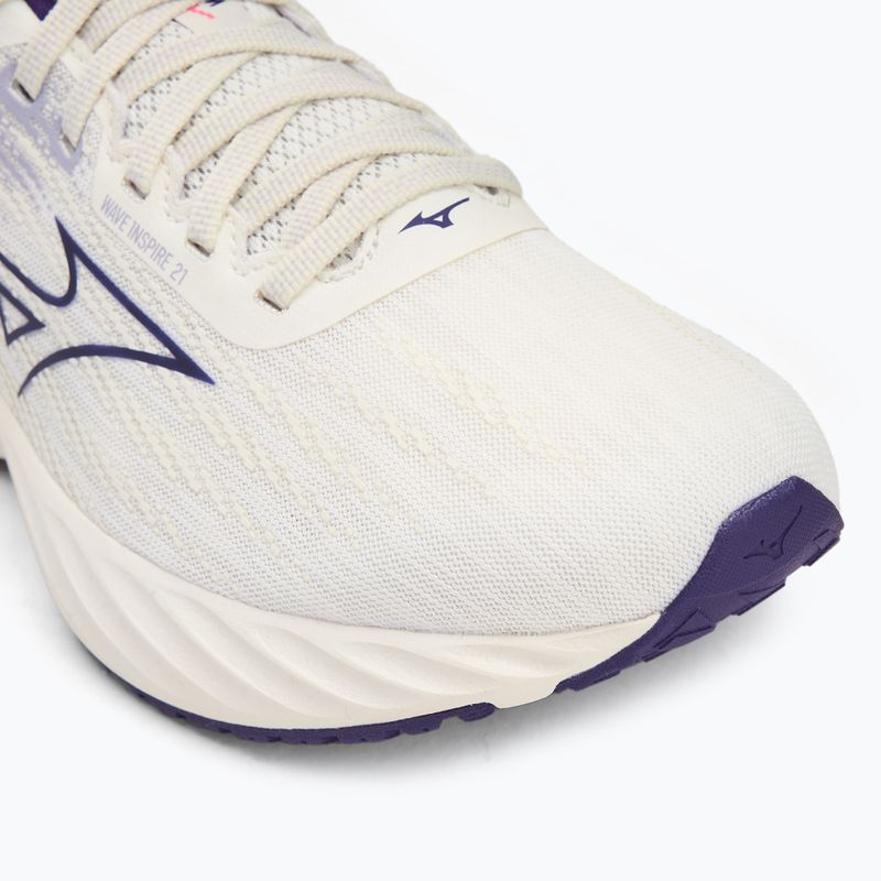 Dámské běžecké boty Mizuno Wave Inspire 21 snow white/vintage indigo/camellia rose 7
