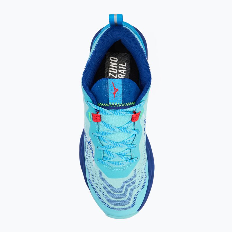 Dámské běžecké boty Mizuno Wave Daichi 9 blue radiance/white/ reflex blue c 5