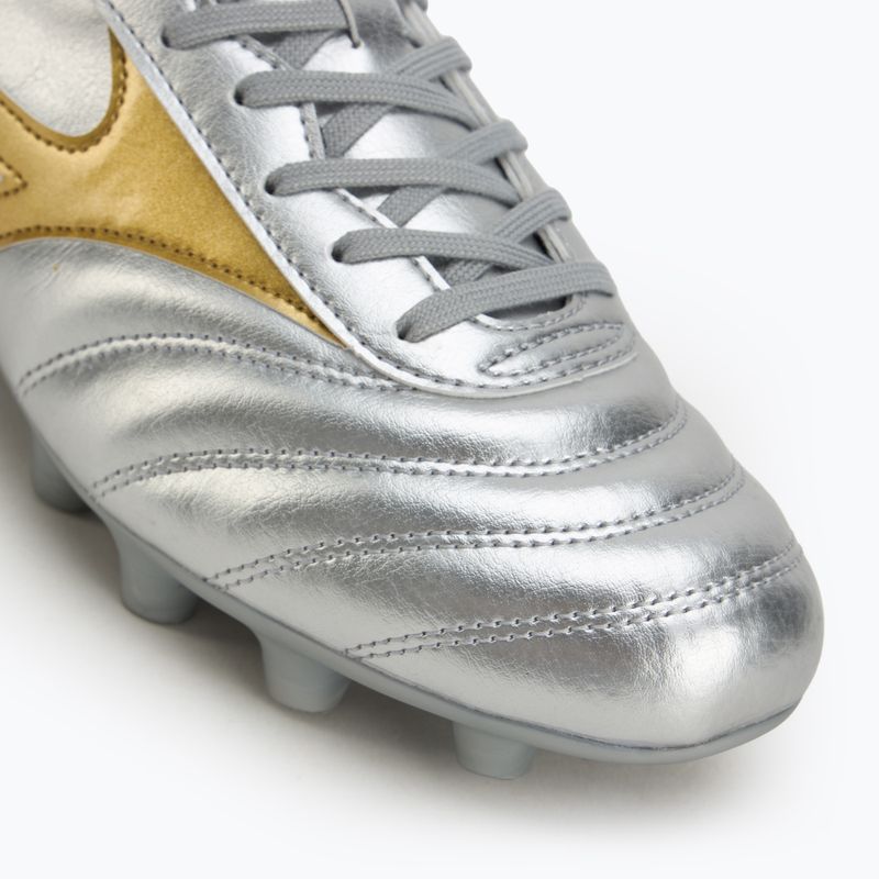 Pánské kopačky Mizuno Morelia II Club Md galaxy silver/gold/gold 7
