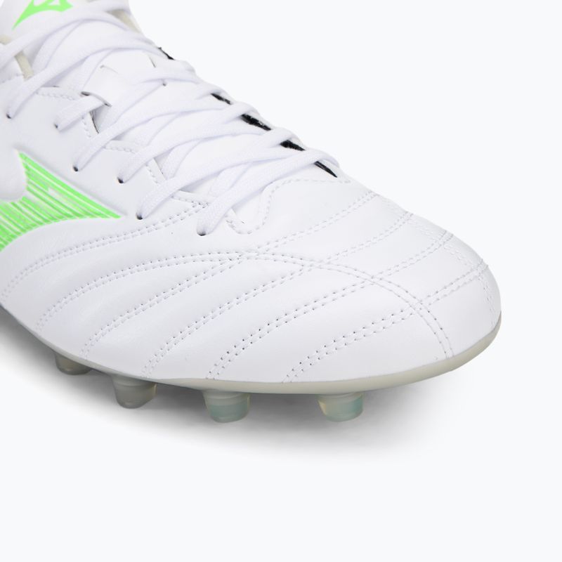 Pánské kopačky Mizuno Monarcida Neo III Pro Md white/neon green 7