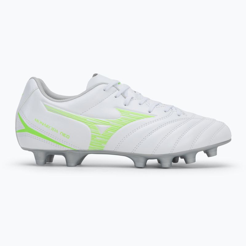 Pánské kopačky Mizuno Monarcida Neo III Select Md white/neon green 2
