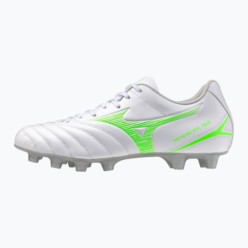 Pánské kopačky Mizuno Monarcida Neo III Select Md white/neon green 8