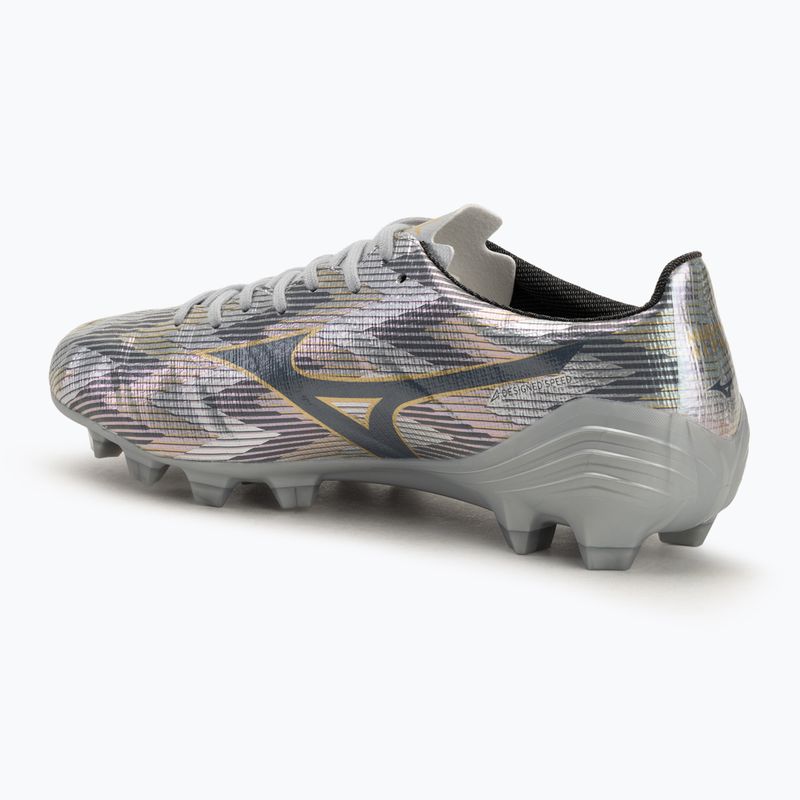 Pánské kopačky Mizuno α II Pro Md galaxy silver/8605 c/gold 3