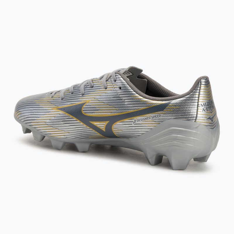 Pánské kopačky Mizuno α II Select Md galaxy silver/8605 c/gold 3