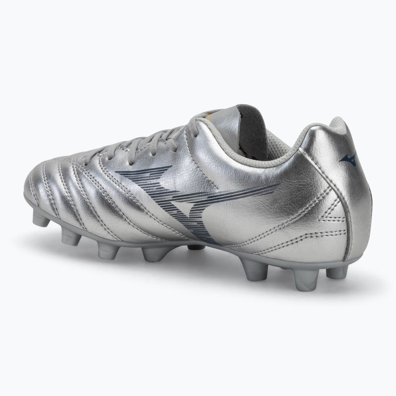 Dětské kopačky  Mizuno Monarcida Neo III Select Jr Md galaxy silver/8605 c/gold 3