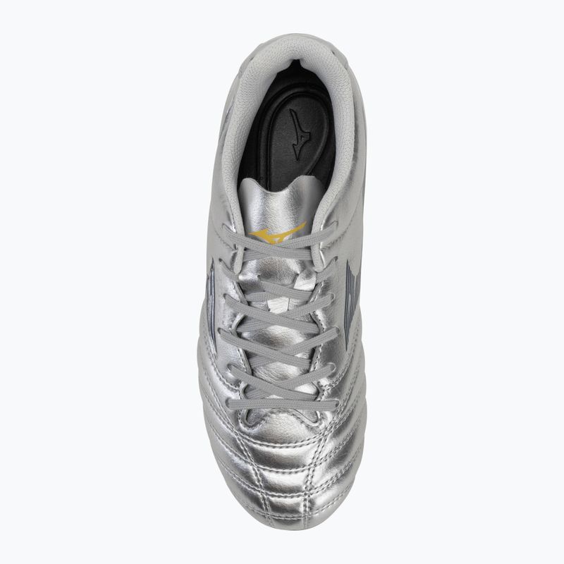 Dětské kopačky  Mizuno Monarcida Neo III Select Jr Md galaxy silver/8605 c/gold 5